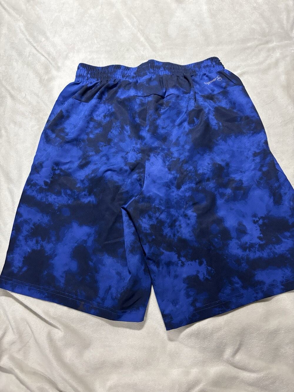 Russell Men’s Swim Shorts Trunks Small 28/30 Dri-power 360 Blue Pockets Mesh